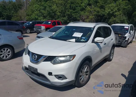 2014 Nissan Rogue Sl z USA, uszkodzony, nr VIN 5N1AT2MT5EC784494